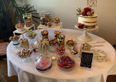 Candy buffet